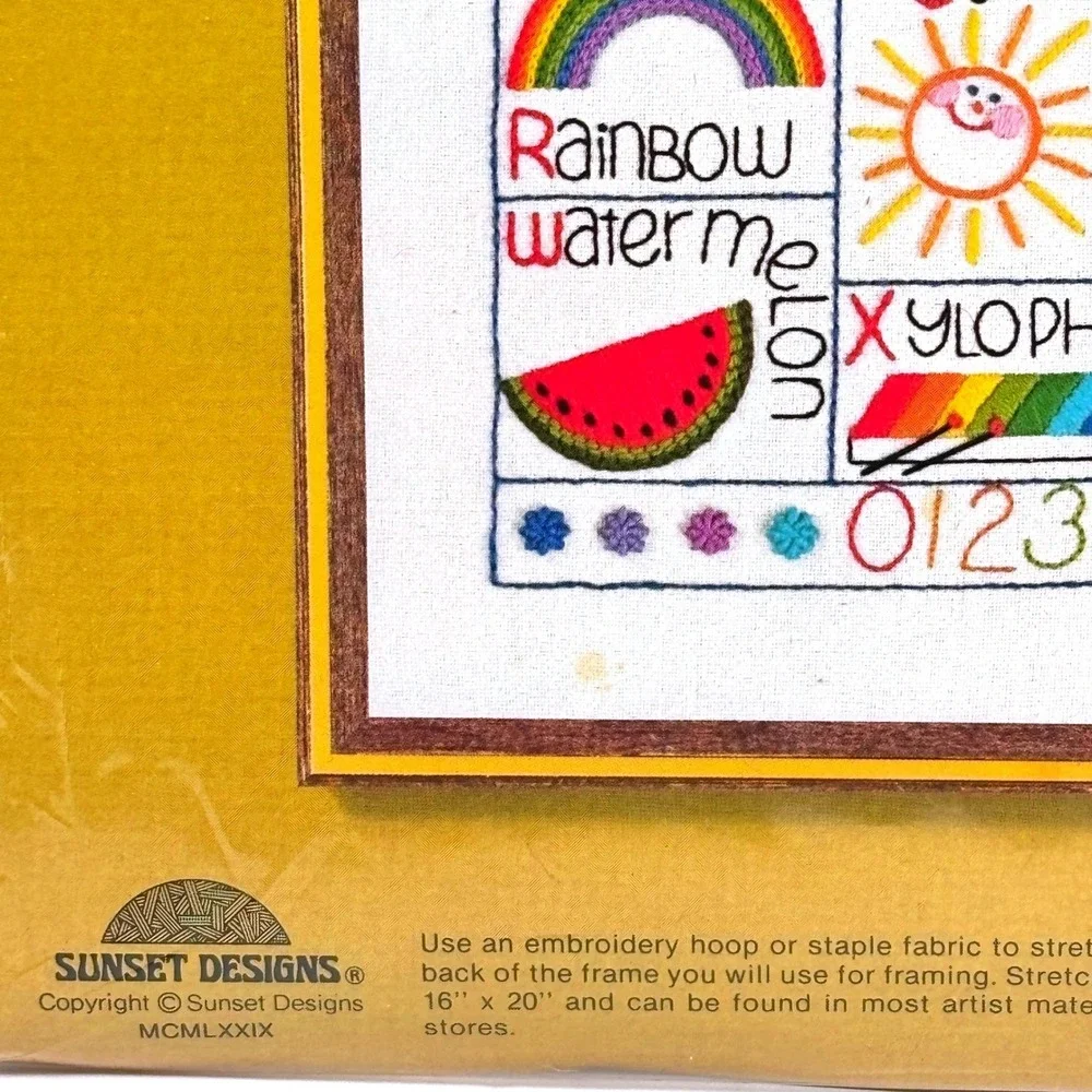 Sunset Stitchery vtg 79